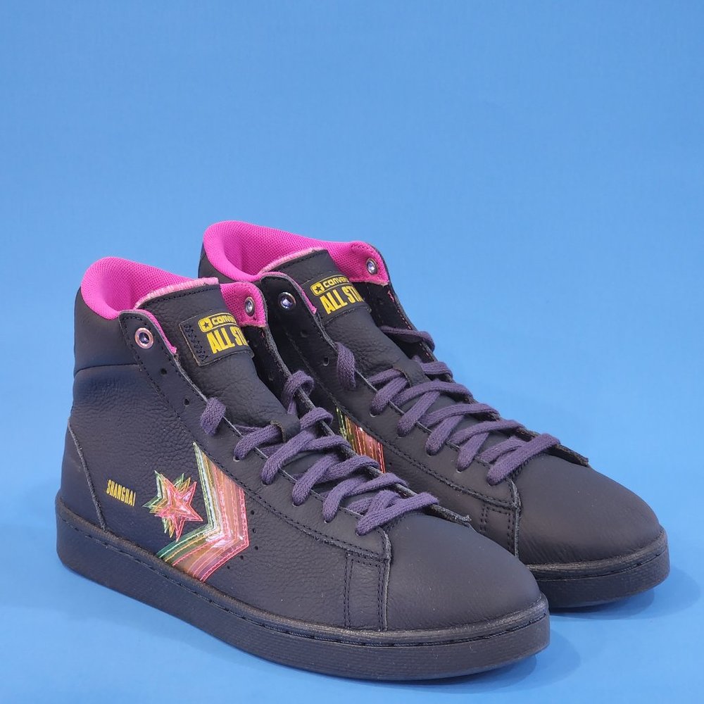 Converse Pro Leather Hi Heart Of The City Shanghai Unisex Sneakers 170237C NWT - Picture 1 of 6